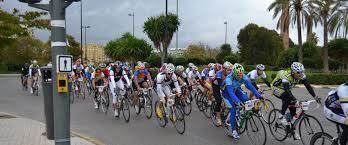 Cena después de marcha ciclista