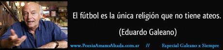 Galeano y el fútbol