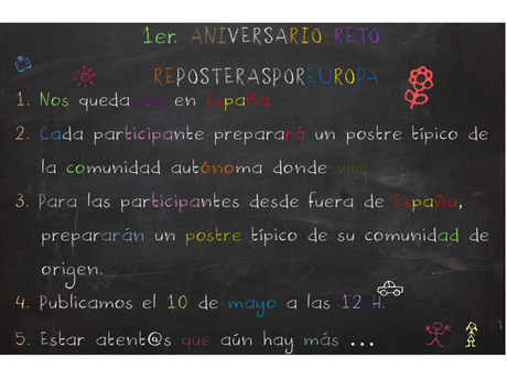 ESPECIAL PRIMER ANIVERSARIO RETO REPOSTERASPOREUROPA