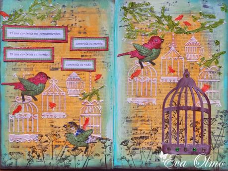 Mixed Media, Libro alterado: 