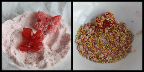 Gominolas caseras  de fresas #quericomami