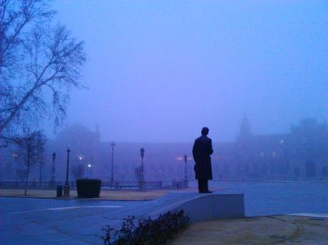 A principios de marzo, Sevilla amanecía de esta guisa...