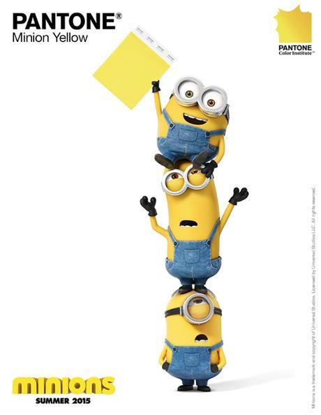 Pantone lanza el Pantone Minion Yellow