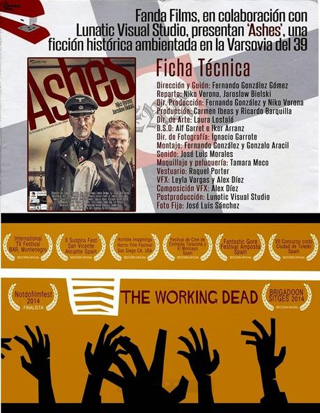 The Workind Dead y Ashes. Cortometrajes españoles que despegan hacia Cannes.