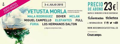 Vetusta Morla, Mala Rodríguez, M Clan, Dover, Miguel Campello y Elefantes en el festival gaditano No Sin Música