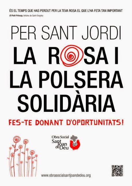 Llega un nuevo Sant Jordi solidario