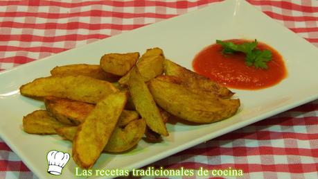 Patatas al horno adobadas con curry