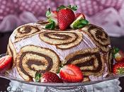 Bomba rellena Mousse Fresa