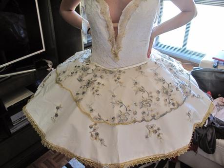 II Tutorial Tutú ballet de plato, decoración  para Raymonda variación.