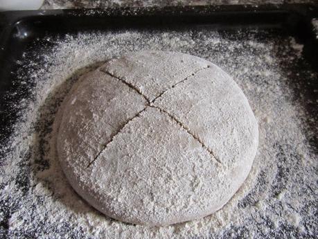 Landbrot. Pan alemán rústico de centeno Landbrot. Pan alemán rústico de centeno