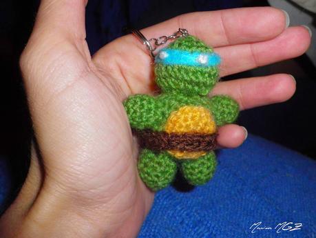 Llavero de tortuga ninja