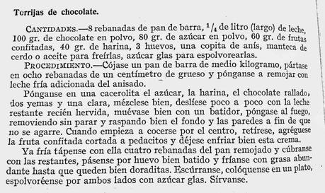 TORRIJAS DE CHOCOLATE - RETO DE LA MARQUESA DE PARABERES