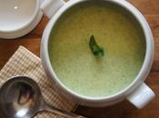 Crema calabacín queso cabra