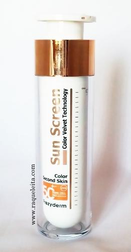 Mi Piel Radiante y Protegida con Velvet Sun Screen Color de Frezyderm