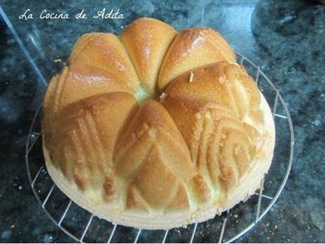 Bizcocho  coca de cuarto de 5 huevos