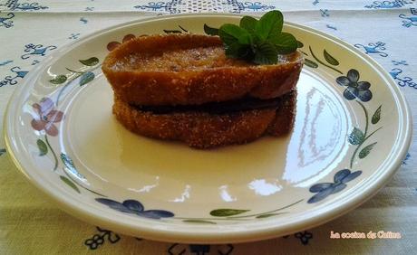 Torrijas de chocolate