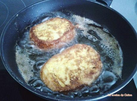 Torrijas de chocolate