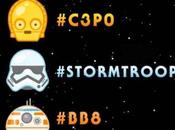 Star Wars emojis Twiter. ¡Conócelos tuitea todos!