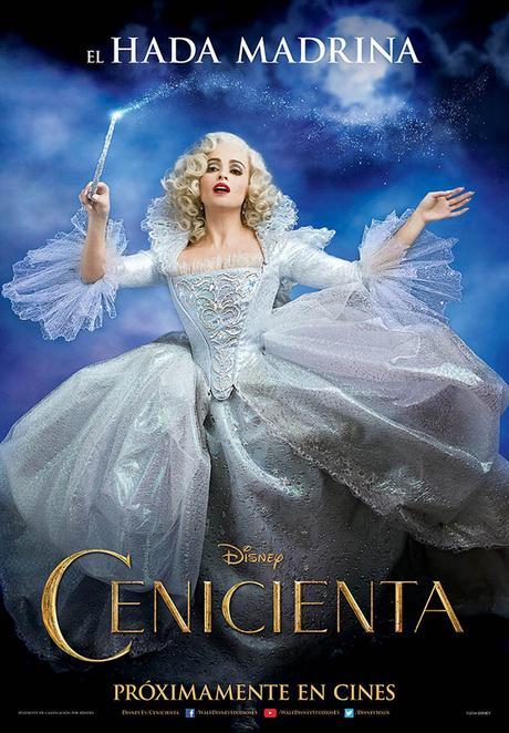 Cartel Helena Bonham Carter en Cenicienta