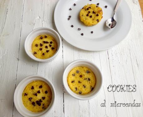 Cookies de Chocolate al Microondas