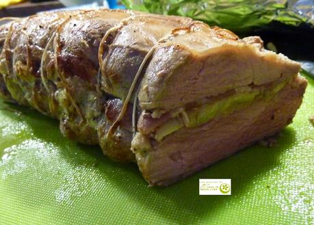 Solomillo de cerdo con ajos