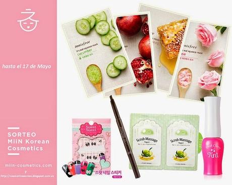 ¡SORTEO de un lote de cosmética coreana con Miin Cosmetics!