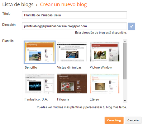 Tutoriales Blogger para Dummies: Tu Idea