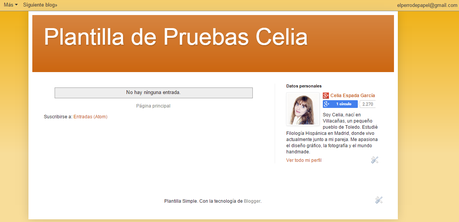 Tutoriales Blogger para Dummies: Tu Idea