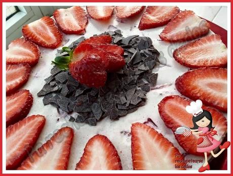 *Tarta de queso y chocolate blanco (thermomix)