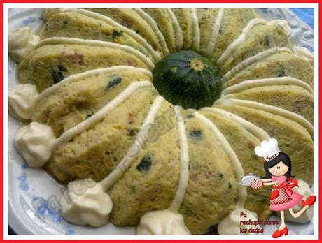 *Flan de calabacín (thermomix)