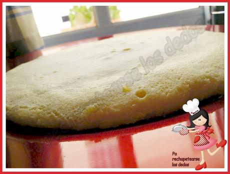 *Base de bizcocho express para tartas (thermomix y microondas)