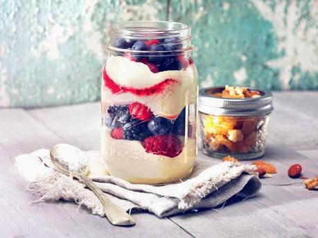 Mason Jars en Tape Pink