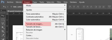 Como disminuir el tamaño de una imagen con Photoshop