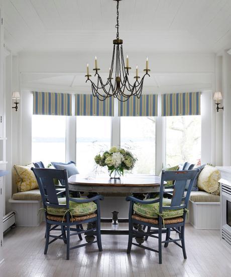 Azul y amarillo,  un toque veraniego / Blue and yellow, a summery touch