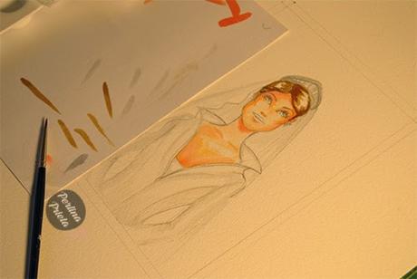 Novias ilustradas: la Reina Letizia