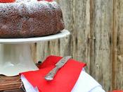 Bundt cake chocolate fresas