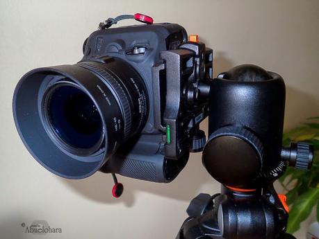 Vanguard Alta Pro 263AT con rótula SBH-300 y mi Nikon D7100. Tripode para Nikon D7100