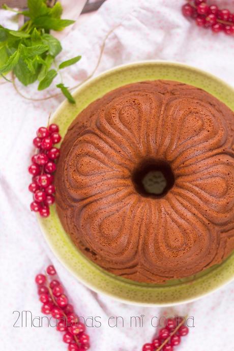 Bundt cake de chocolate y coñac