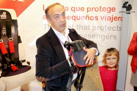 sistema retención infantil autobús