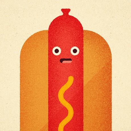 #100daysofthingswithfaces, Andrea Nguyen, illustration, ilustración