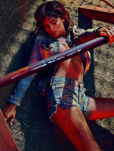 Alyssa Miller nos seduce en estas ardientes imágenes para GQ