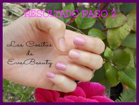 Mis manicuras (13): Manicura con puntos y Cupcake de fresa y chocolate.