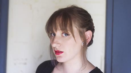 peinados para pelo corto trenza cosida bangs flequillo moda blogger argentina 2