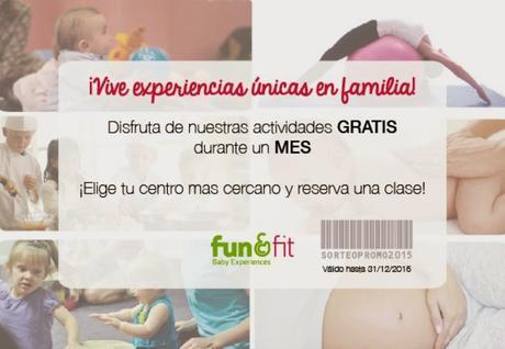 Sorteo: gana un mes de actividades en Fun & Fit Baby experiences