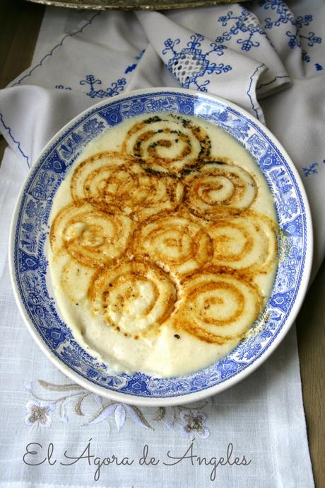 crema de arroz con leche,arroz con leche