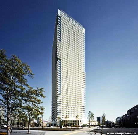 Nueva torre residencial en Tokio de Richard Meier NOT-041-Richard Meier Torre residencial Harumi C1 en Tokio-1