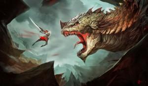 Dragon-Warrior-Fighting-Sword-Weapon-Fantasy-HD-Wallpaper