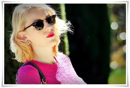 Nuestra bloguera de moda @Loqllevelarubia nos trae hoy… Fuchsia Dress