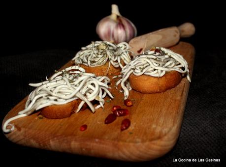 ¿Qué Cenas Hoy? : En mi casa, Tosta de Gulas