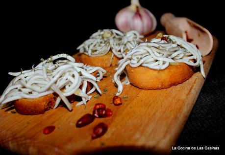 ¿Qué Cenas Hoy? : En mi casa, Tosta de Gulas